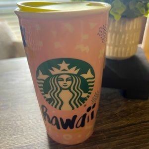Starbucks Hawaii ceramic travel mug